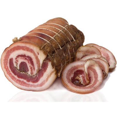 Pancetta Arrotolata Rustica Trancio gr.450